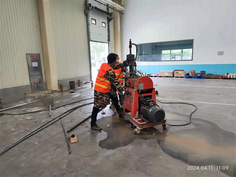 甘肃厂房地面下沉塌陷注浆加固施工